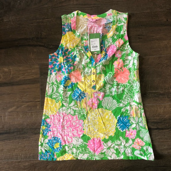 SOLD💓🆕NWT 🏷✨Lilly Pulitzer Sleeveless Tank Top - Picture 1 of 3